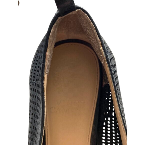 Vince Camuto Leather Loafers Black Size 9 - Picture 8 of 11